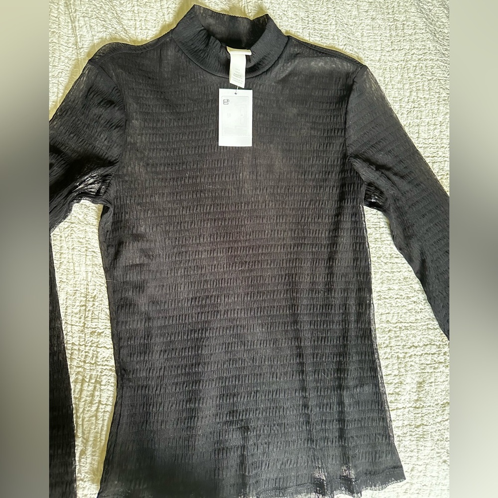 Long sleeve shear shirt.